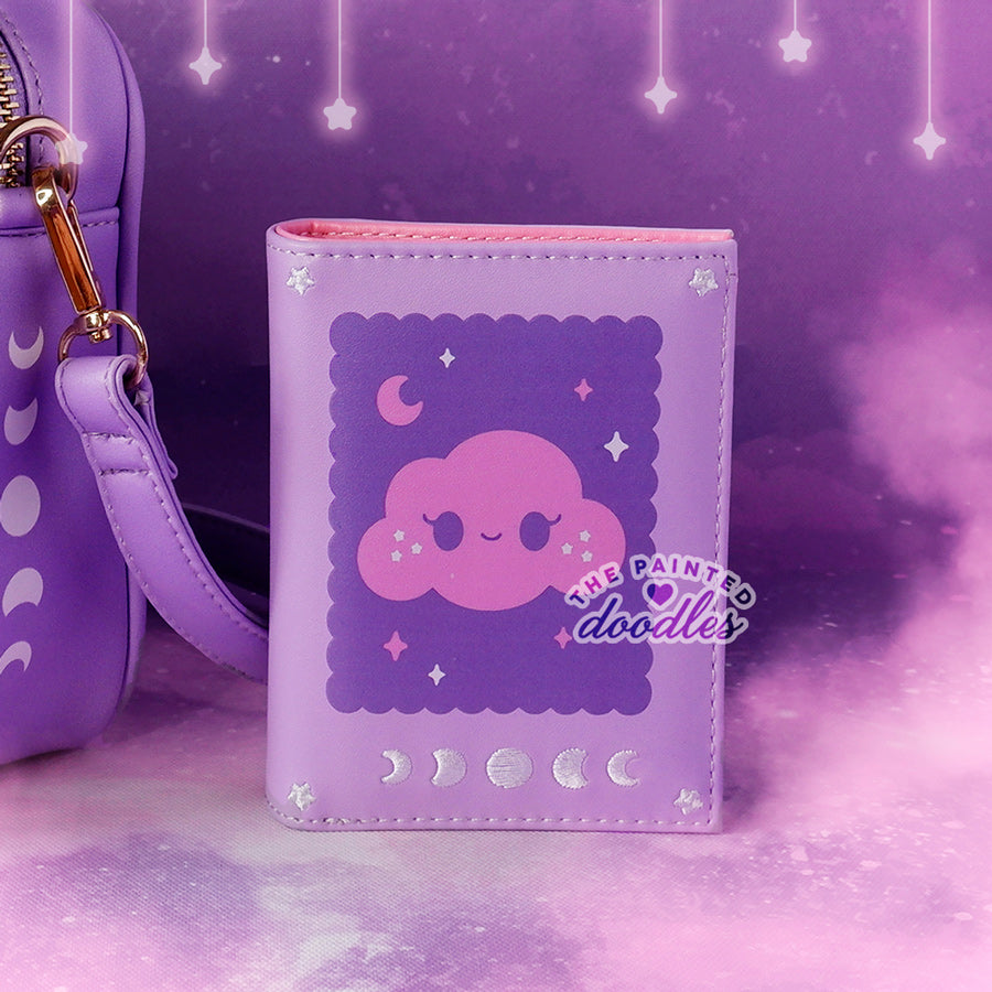 ★lemasque★ Daisy Photo Slot Wallet Bill Card Wallet Baby P Cloudy Wallet – The Painted Doodles