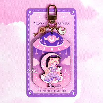 Moon Princess Tea Charm