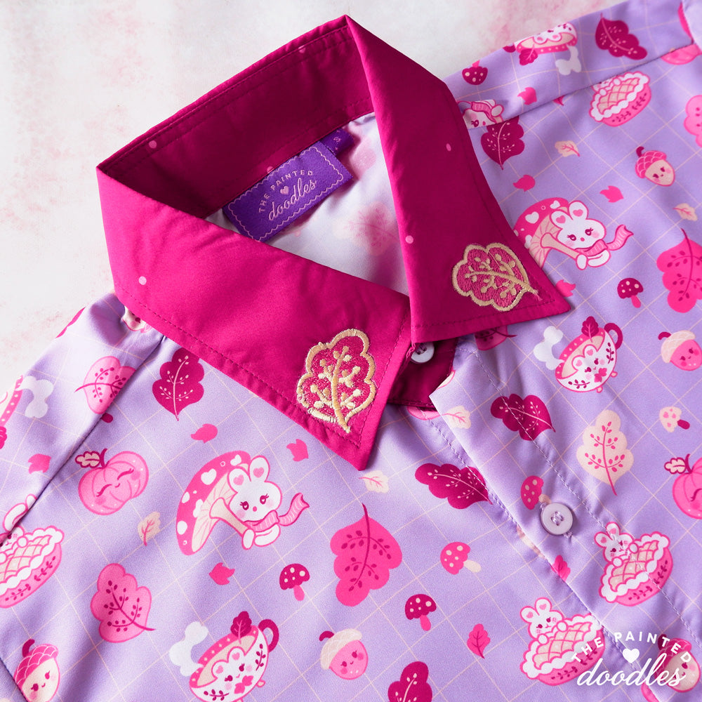 Cozy Autumn Buns Shirt - Lilac